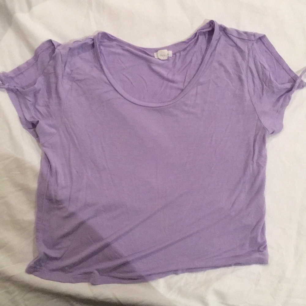 Purple t-shirt